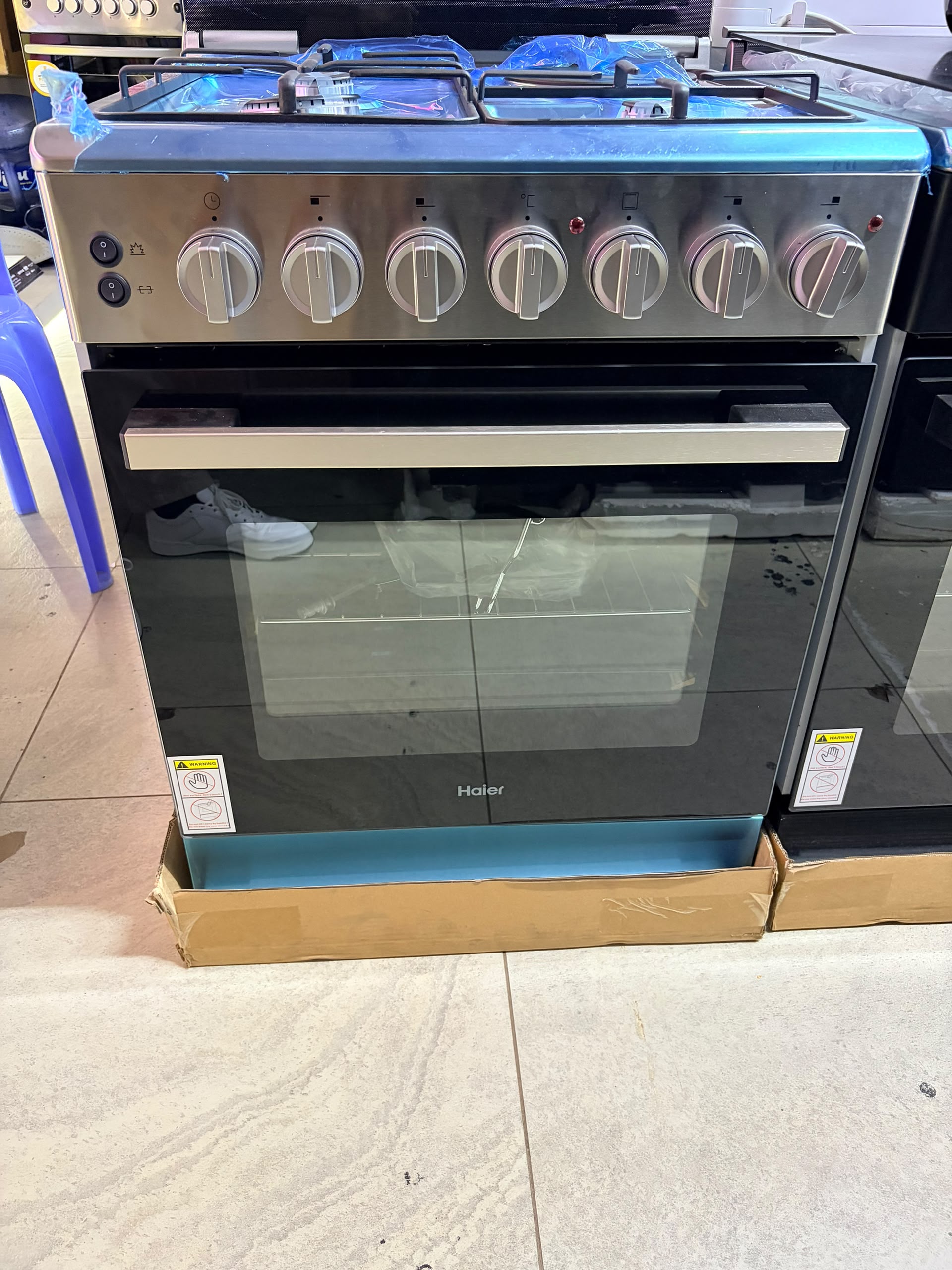 HAIER HRE6313CDRSS – 3+1 & Electric Oven 60CM